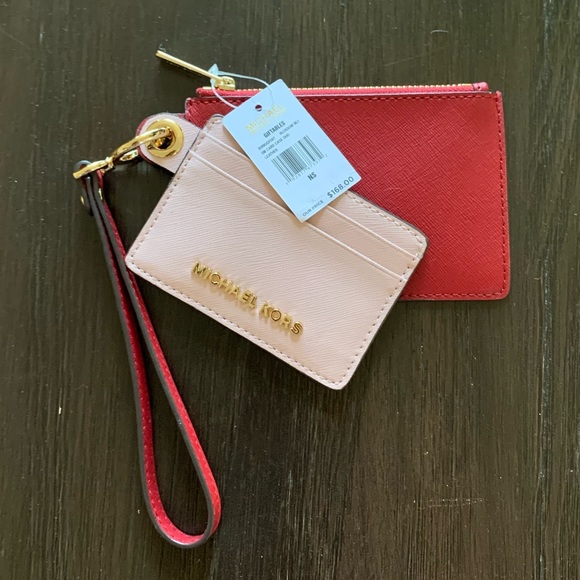 🐝 🆕 NWT MICHAEL KORS wristlet with card holder - Picture 5 of 10